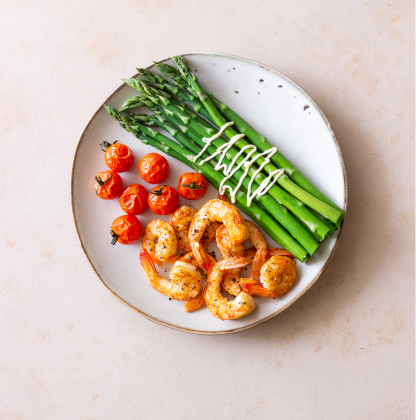 Overcrowded pan while cooking